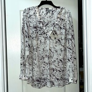 White and purple top